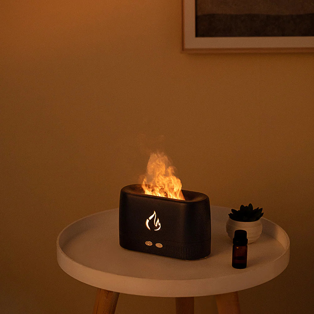 "Portable Aroma Flame Diffuser & Air Humidifier"