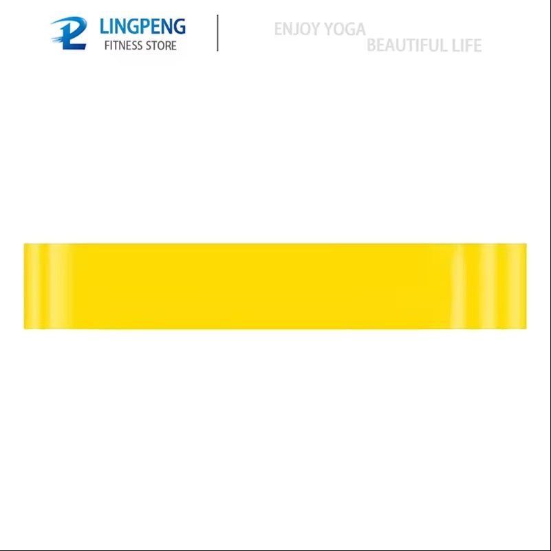 Versatile Resistance Bands for Yoga, Fitness, and Dance - Elastic Loop Stretch Band for Leg and Hip Training