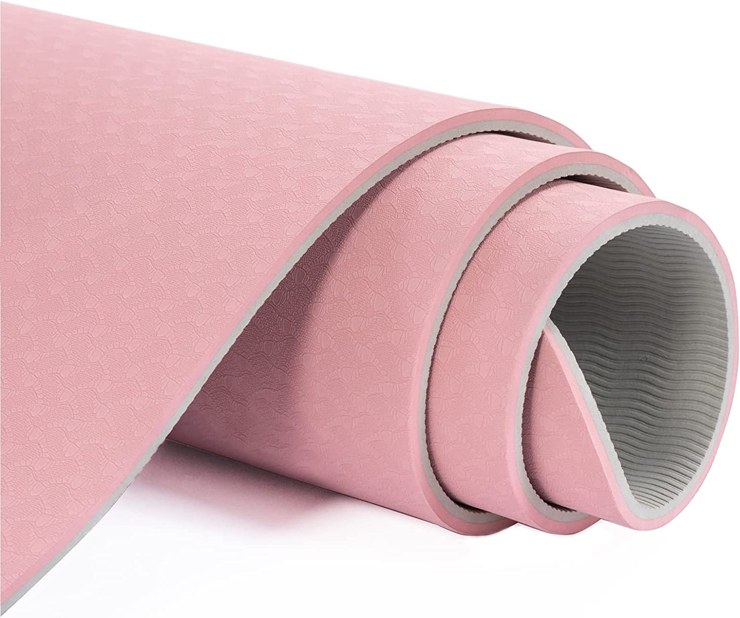 Premium Extra Thick Non-Slip Yoga Mat for Women - Eco-Friendly TPE with Carrying Sling & Storage Bag